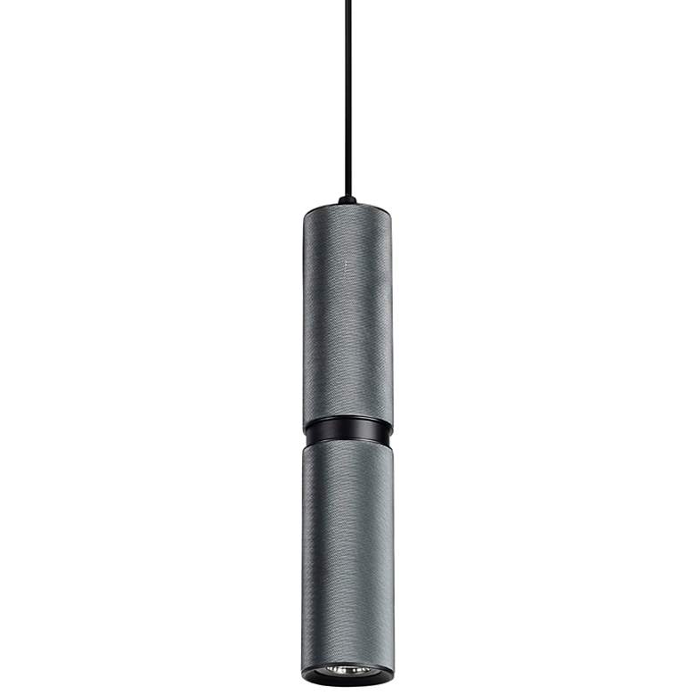 Image 1 Avenue Cicada 2 1/2"W Dark Gray and Black LED Mini Pendant