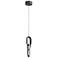 Avenue Circa 6" Wide Black LED Mini Pendant