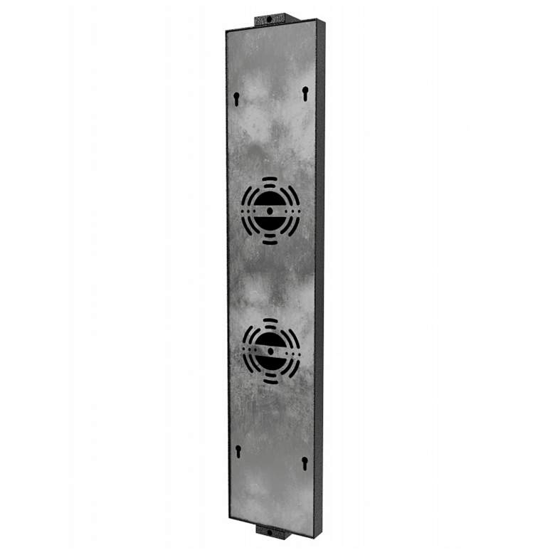 Image 3 Avenue Elsinore 24" High Black LED Outdoor Wall Light more views