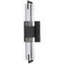 Avenue Glacier 17" High Black ADA LED Wall Sconce