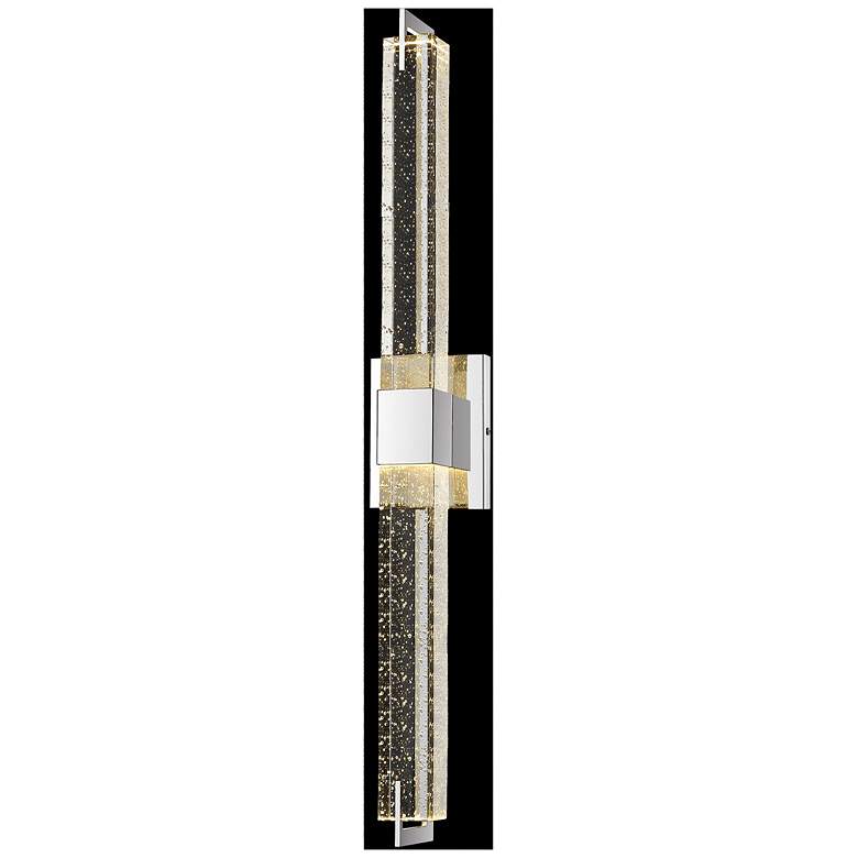 Image 1 Avenue Glacier 39" High Polished Nickel ADA LED Wall Sconce