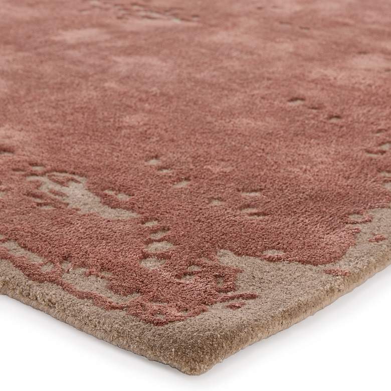 Image 3 Avenue LEN01 6'x9' Terracotta and Taupe Rectangular Area Rug more views