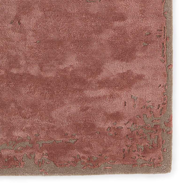 Image 5 Avenue LEN01 6'x9' Terracotta and Taupe Rectangular Area Rug more views