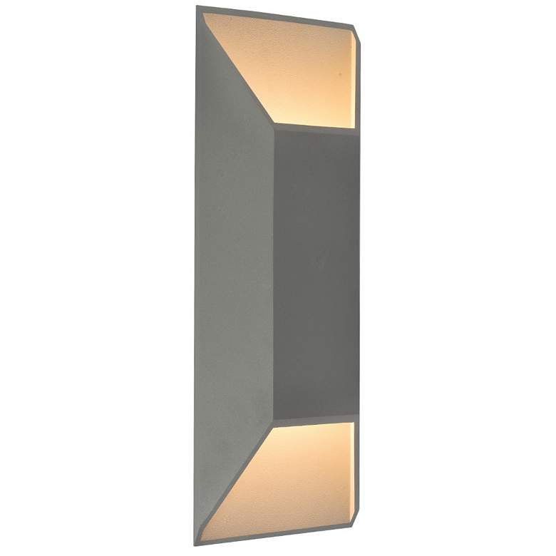 Image 1 Avenue Lighting Avenue Outdoor Collection 2 Light Outdoor Wall Mount Silver