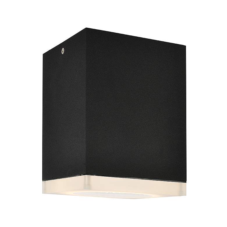 Image 1 Avenue Lighting Avenue Outdoor Collection Outdoor Ceiling Flushmount Black