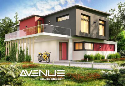 Image 3 Avenue Lighting Avenue Outdoor Collection Outdoor Wall Mount Black more views