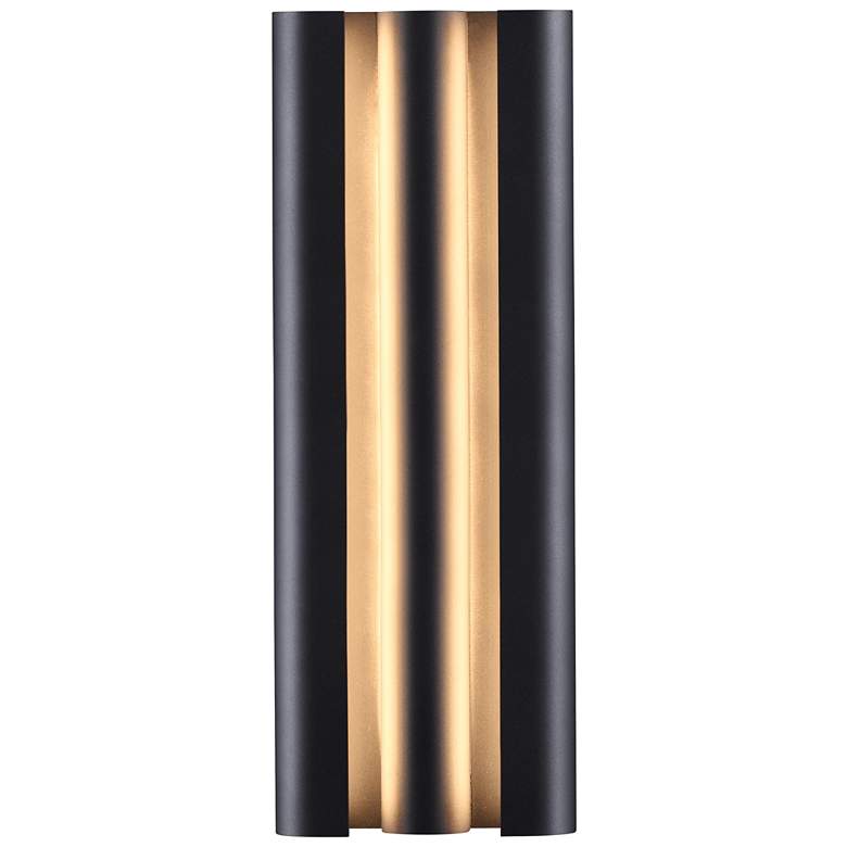 Image 1 Avenue Lighting Avenue Outdoor Collection Wall Mount 13" Black