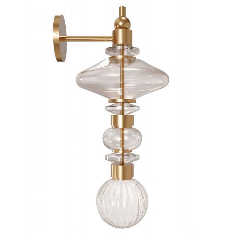 Image 2 Avenue Lighting Avra Collection 20" Aged Brass more views
