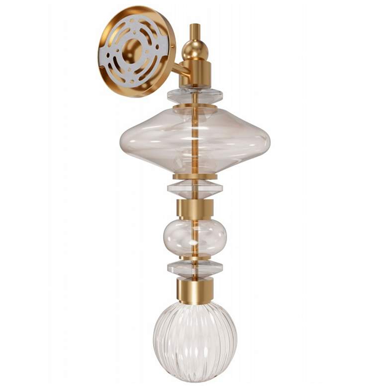 Image 3 Avenue Lighting Avra Collection 20" Aged Brass more views
