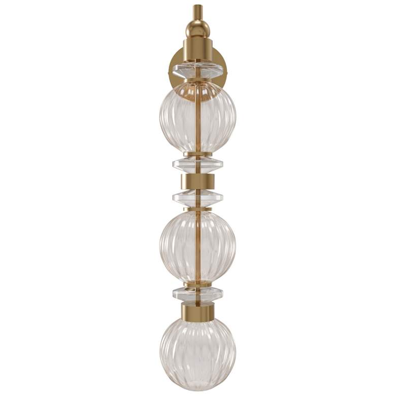 Image 1 Avenue Lighting Avra Collection 27" Aged Brass