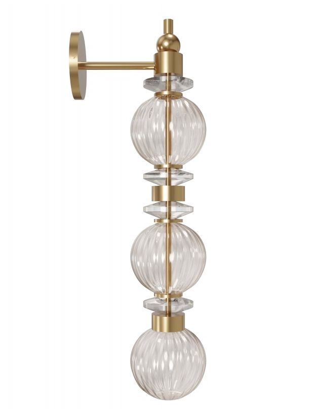 Image 2 Avenue Lighting Avra Collection   27" Aged Brass more views