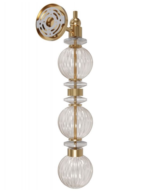 Image 3 Avenue Lighting Avra Collection   27" Aged Brass more views