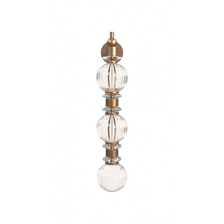 Image 4 Avenue Lighting Avra Collection 27" Aged Brass more views