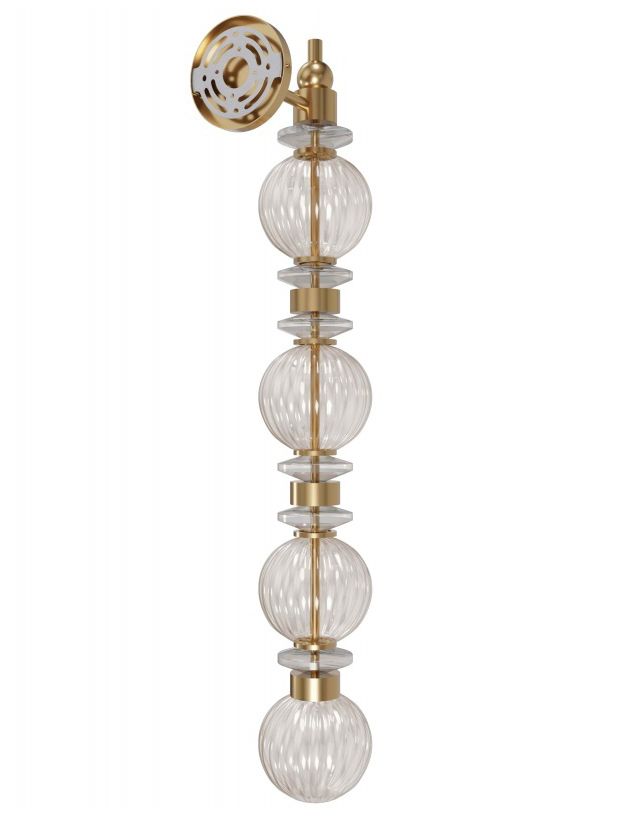 Image 3 Avenue Lighting Avra Collection   35" Aged Brass more views