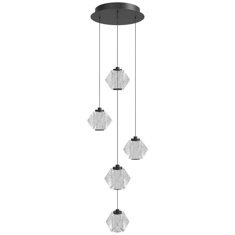 Image 1 Avenue Lighting Beluga Collection 202.75" Black