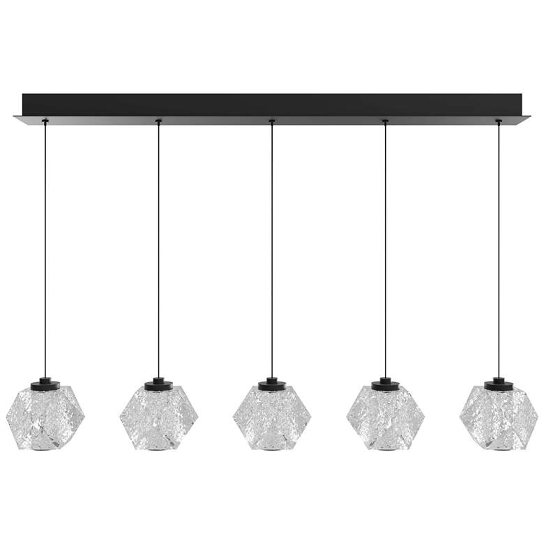 Image 1 Avenue Lighting Beluga Collection 202.75" Black