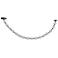 Avenue Lighting Beluga Collection  37.75" Black