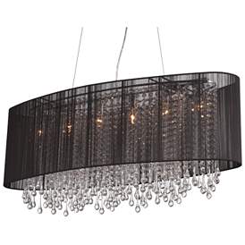 Image1 of Avenue Lighting Beverly Dr. Collection Hanging Chandelier Black