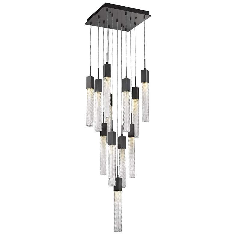 Image 1 Avenue Lighting Boa Collection 13 Light Pendant Dark Bronze