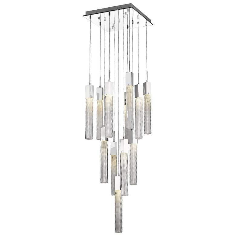 Image 1 Avenue Lighting Boa Collection 13 Light Pendant Polished Chrome