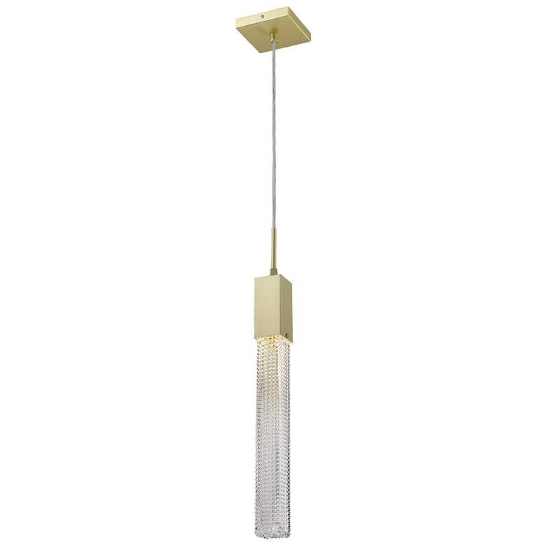 Image 1 Avenue Lighting Boa Collection Pendant Brushed Brass