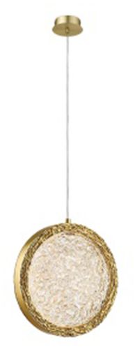 Image 2 Avenue Lighting Bottega Collection Pendant 6" Polished Brass more views