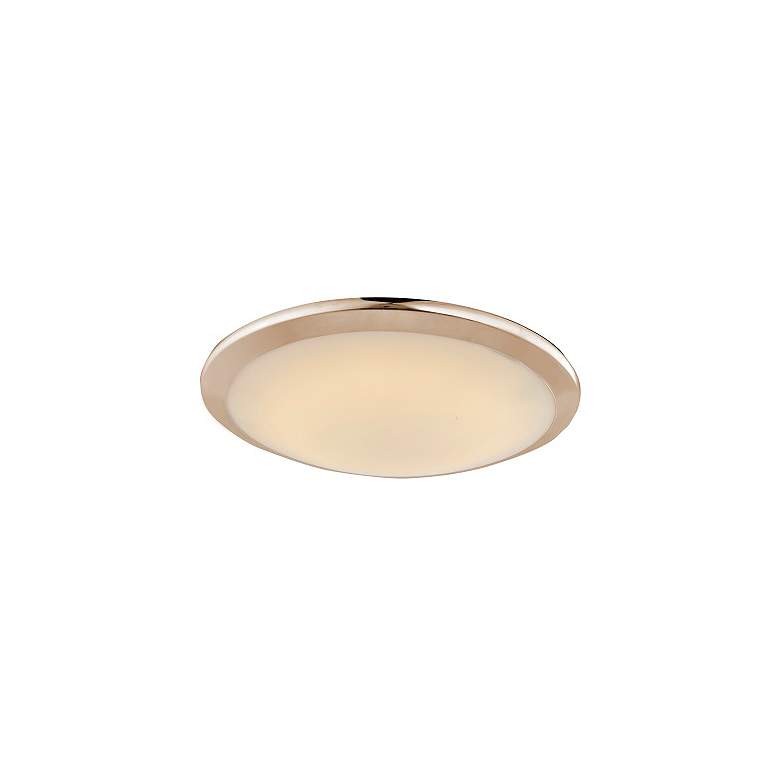Image 2 Avenue Lighting Cermack St. Collection Flush Mount 4" Brushed Nickel more views
