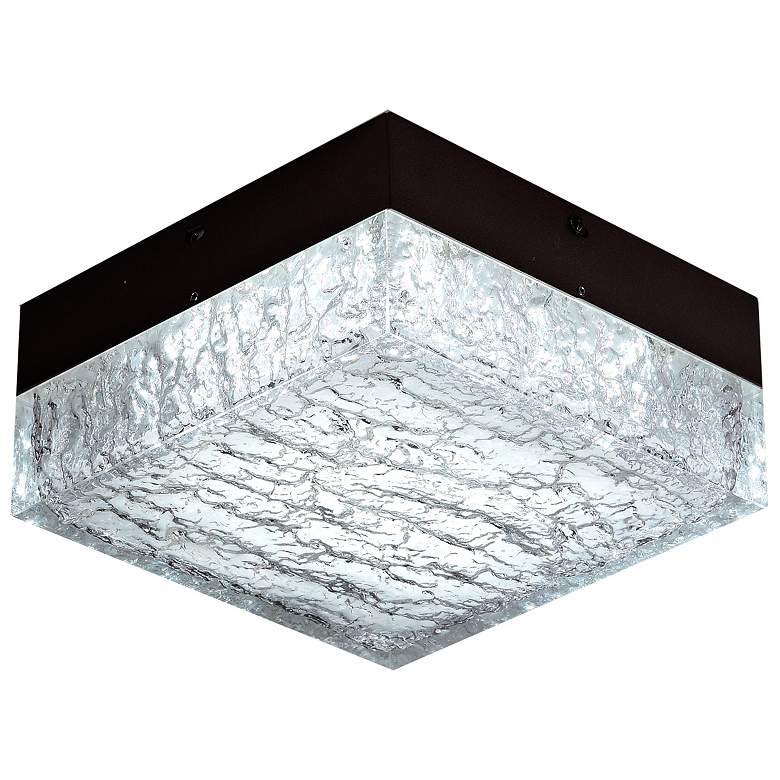 Image 1 Avenue Lighting Cermack St. Collection Flush Mount Black