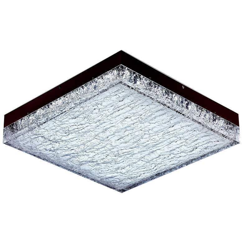 Image 1 Avenue Lighting Cermack St. Collection Flush Mount Black