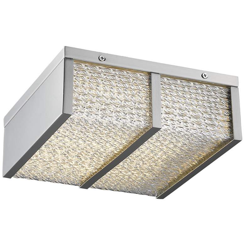 Image 1 Avenue Lighting Cermack St. Collection Flush Mount Brushed Nickel