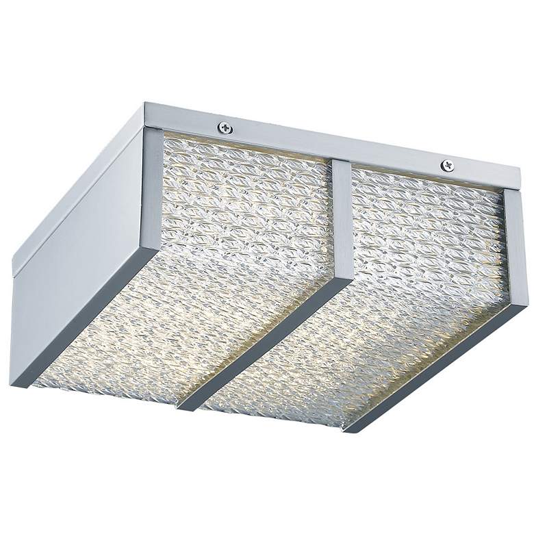 Image 1 Avenue Lighting Cermack St. Collection Flush Mount Brushed Nickel