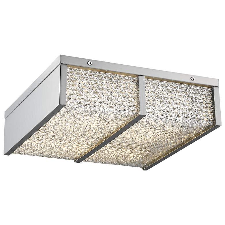 Image 1 Avenue Lighting Cermack St. Collection Flush Mount Brushed Nickel