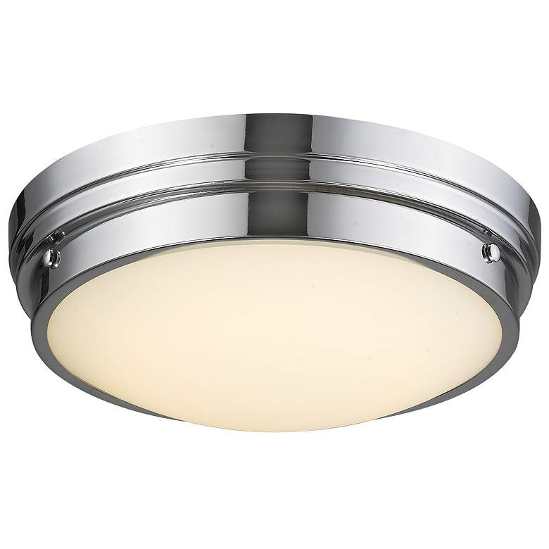 Image 1 Avenue Lighting Cermack St. Collection Flush Mount Polished Chrome