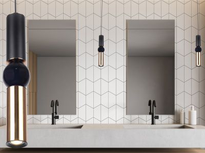 Image 2 Avenue Lighting Cicada Pendant Brushed Brass And Black more views