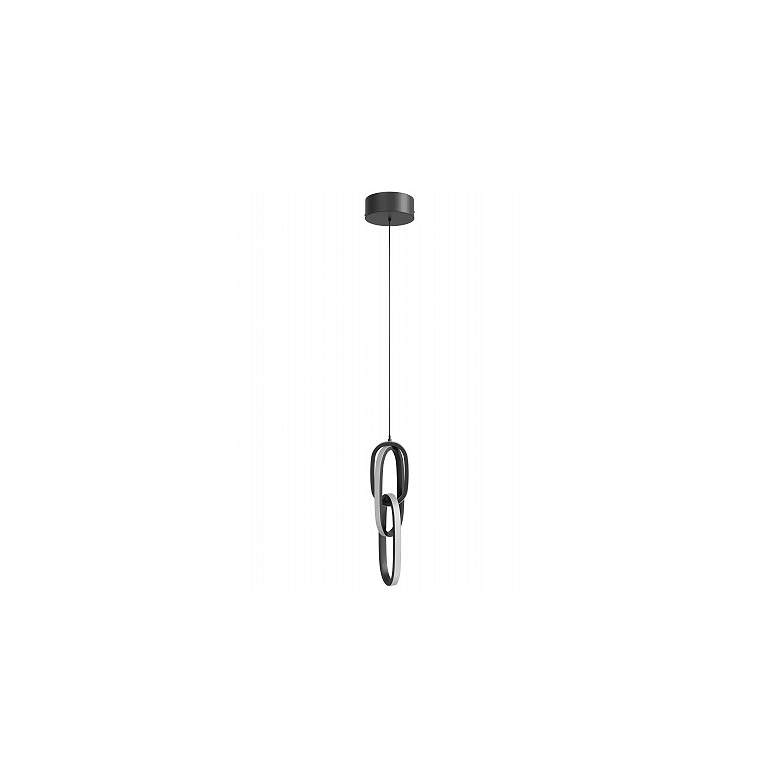 Image 2 Avenue Lighting Circa Collection Black Looping Pendant Light Pendant Black more views