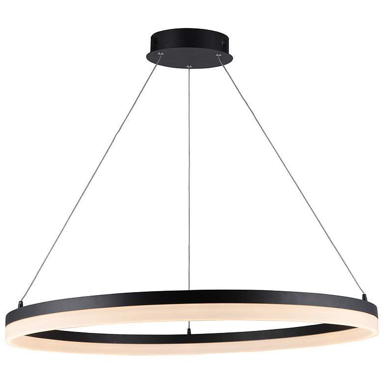Image 1 Avenue Lighting Circa Collection N/A Light Hanging Pendant Black