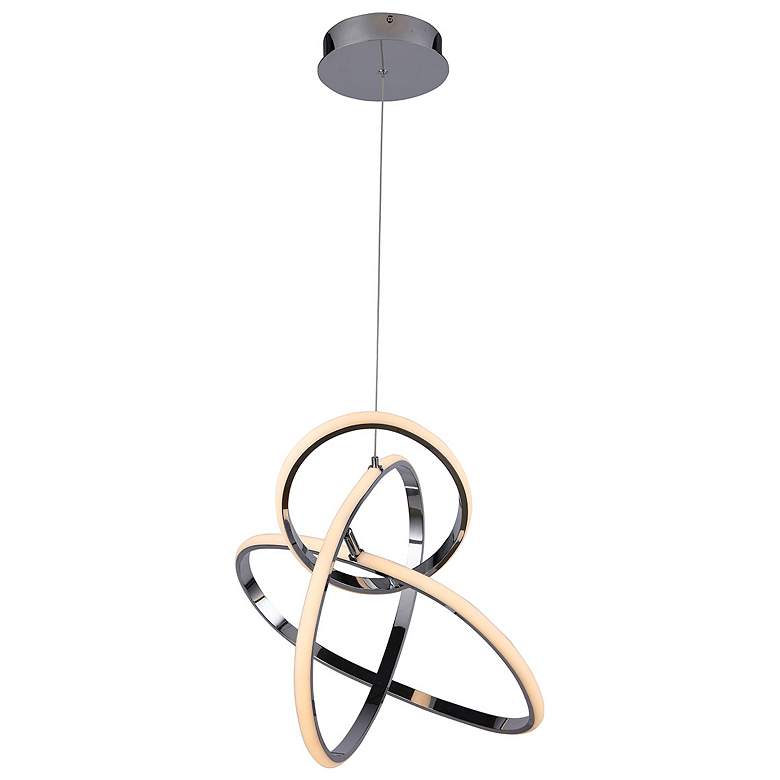 Image 1 Avenue Lighting Circa Collection N/A Light Hanging Pendant Chrome