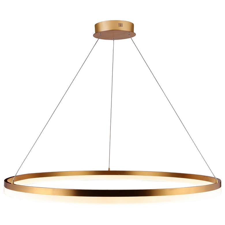 Image 1 Avenue Lighting Circa Collection N/A Light Hanging Pendant Gold