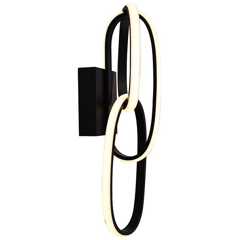 Image 1 Avenue Lighting Circa Collection Wall Sconce Black