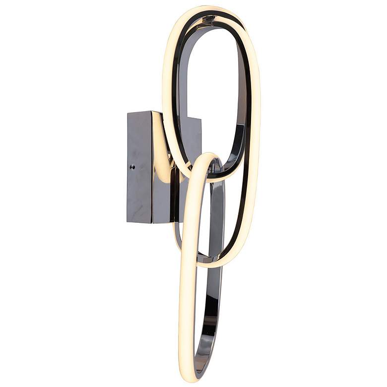 Image 1 Avenue Lighting Circa Collection Wall Sconce Chrome