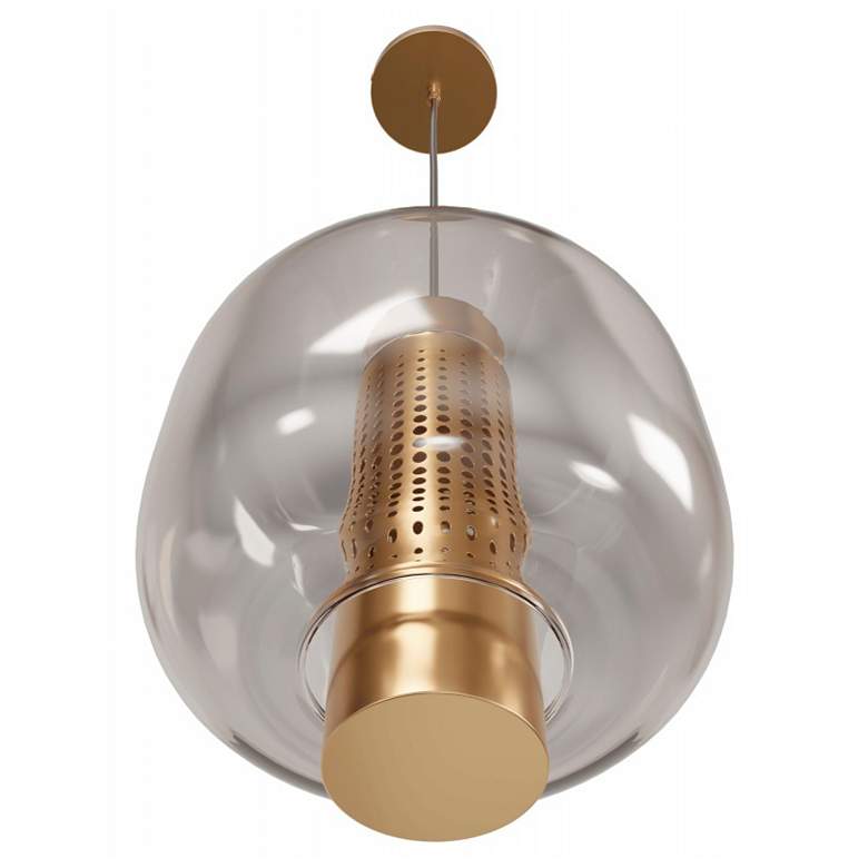 Image 2 Avenue Lighting Cosmopolitan Collection 12" Aged Brass more views