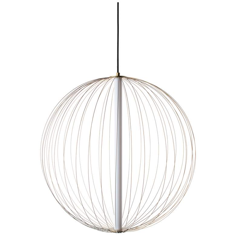 Image 1 Avenue Lighting Delano Hanging Chandelier Gold