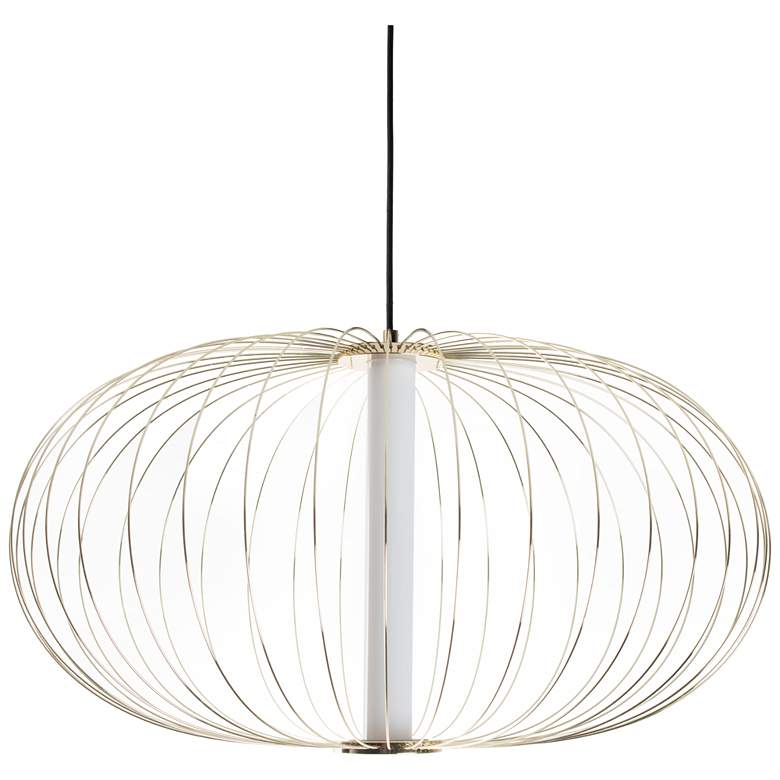 Image 1 Avenue Lighting Delano Hanging Chandelier Gold