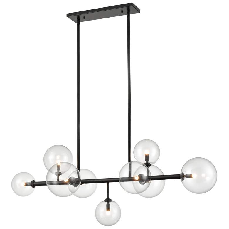 Image 1 Avenue Lighting Delilah Collection Hanging Chandelier Black
