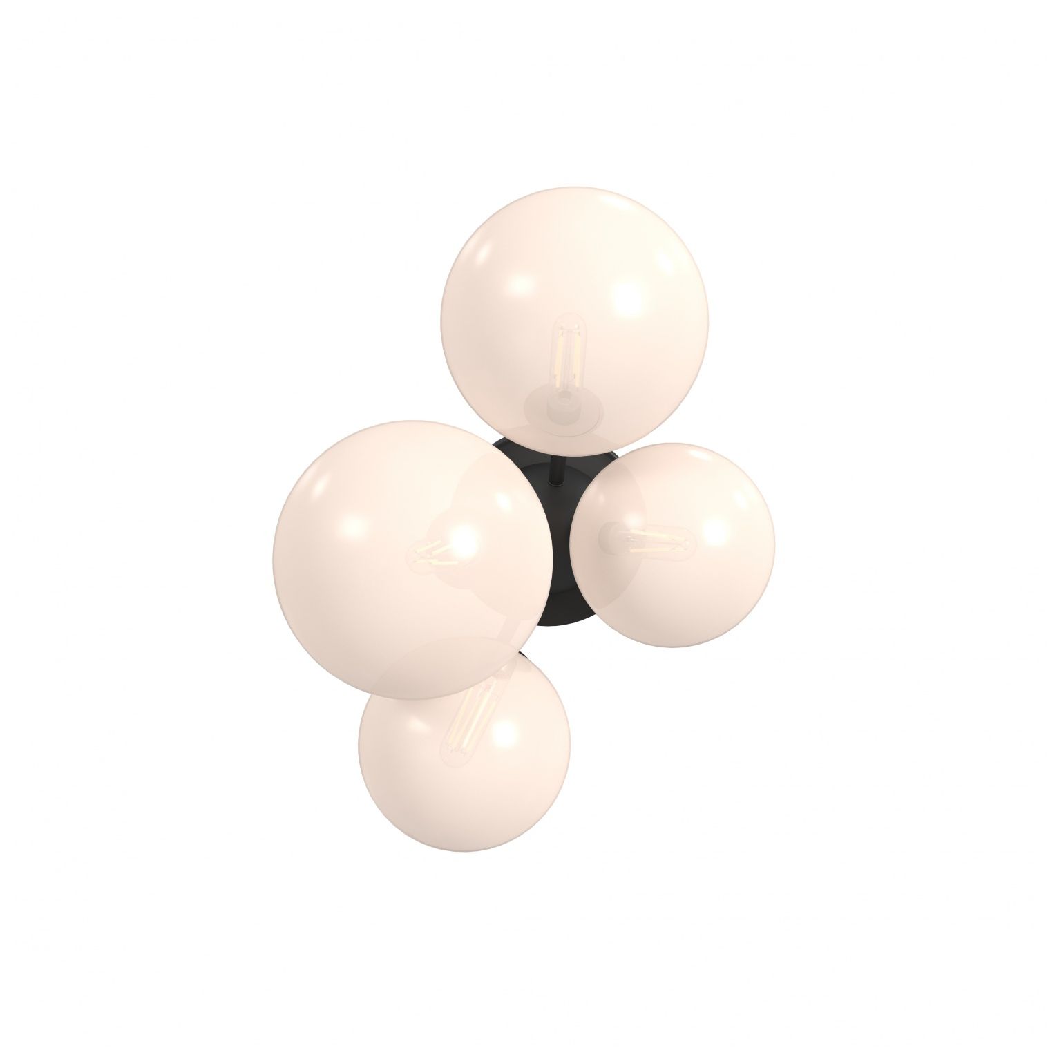 Image 3 Avenue Lighting Delilah Collection Wall Sconce 14" Black more views