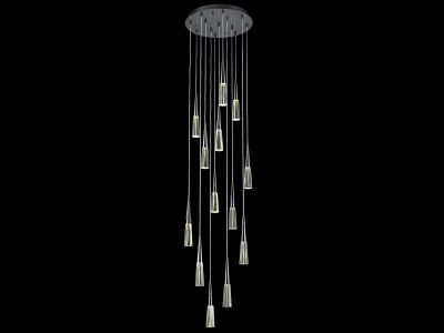 Image 2 Avenue Lighting Encino Collection Flush Mount Pendants Gun Metal more views