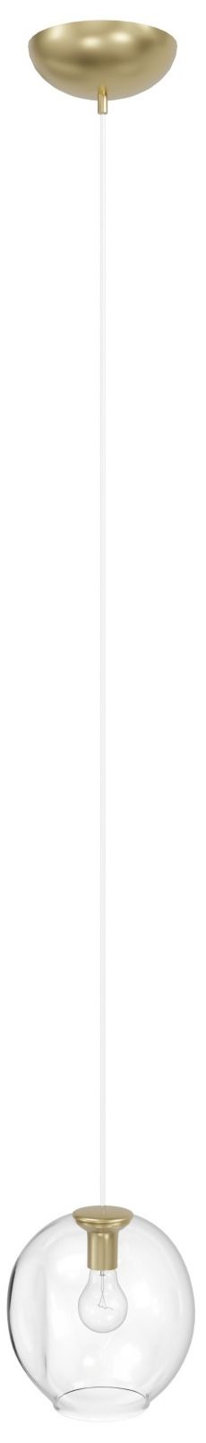 Avenue Lighting Fairfax Collection 1 Light Pendant Brushed Brass