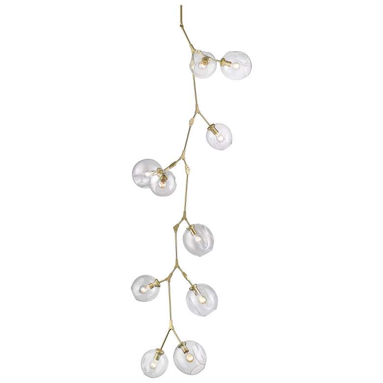 Image 1 Avenue Lighting- Fairfax Collection-10 Light Hanging Chandelier-Brass