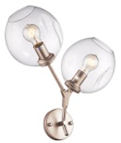Image 2 Avenue Lighting Fairfax Collection Wall Sconce 18" Brushed Brass more views