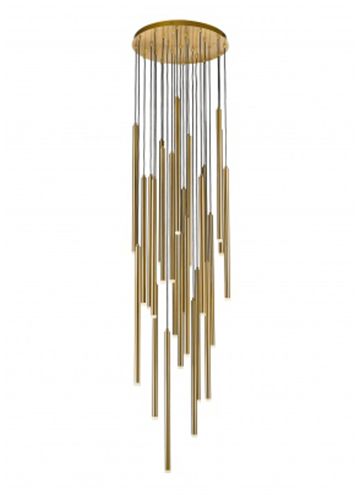 Thumbnail2 of Avenue Lighting Filmore Ave. Hanging Chandelier Antique Brass more views